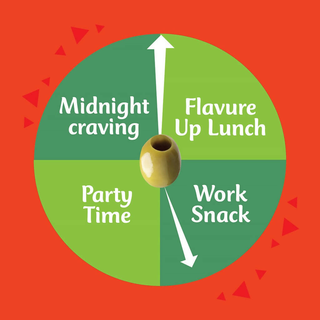 Flavure Snack-On-The-Go Olives Chilli Flavure