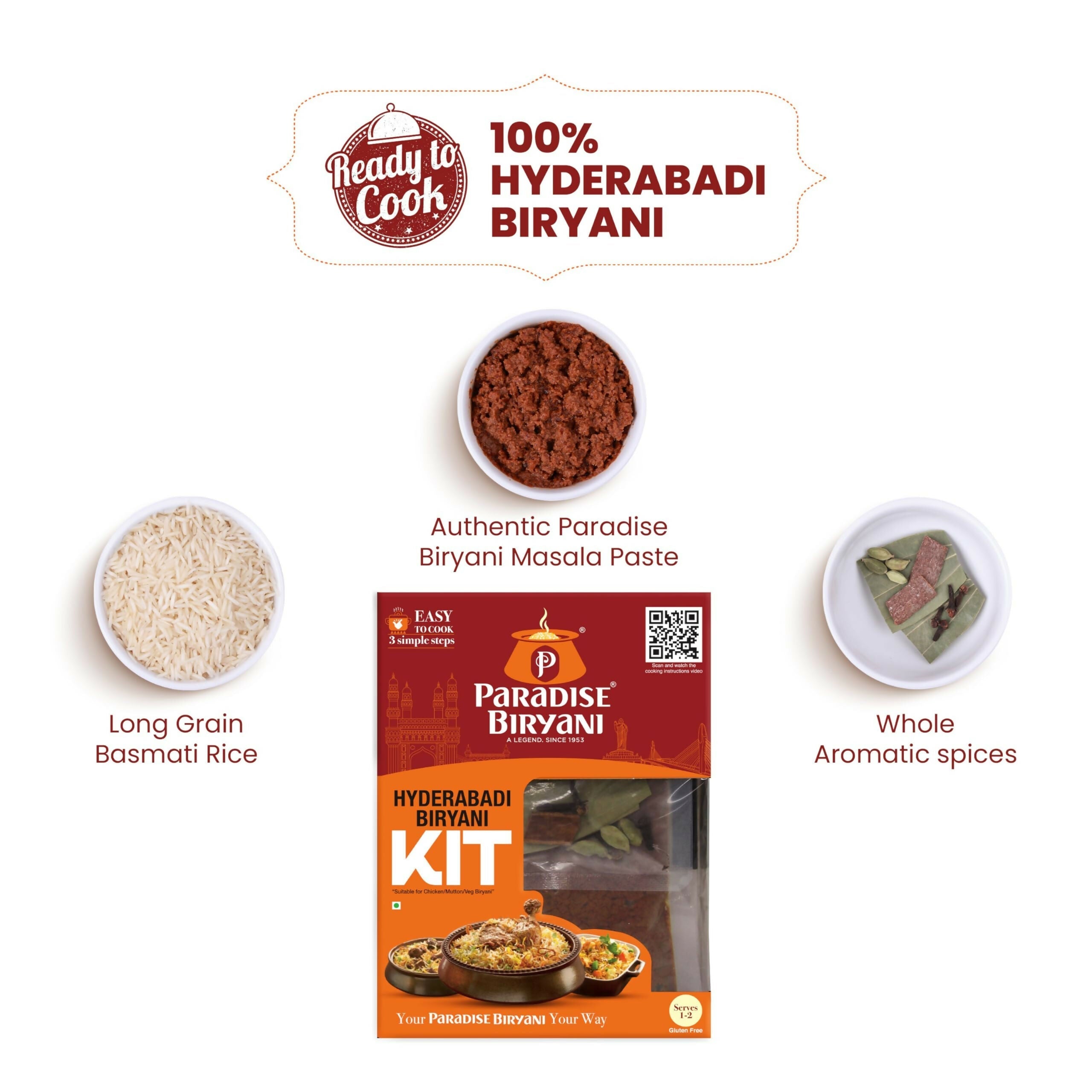 Paradise Hyderabadi Biryani Kit Paradise Biryani