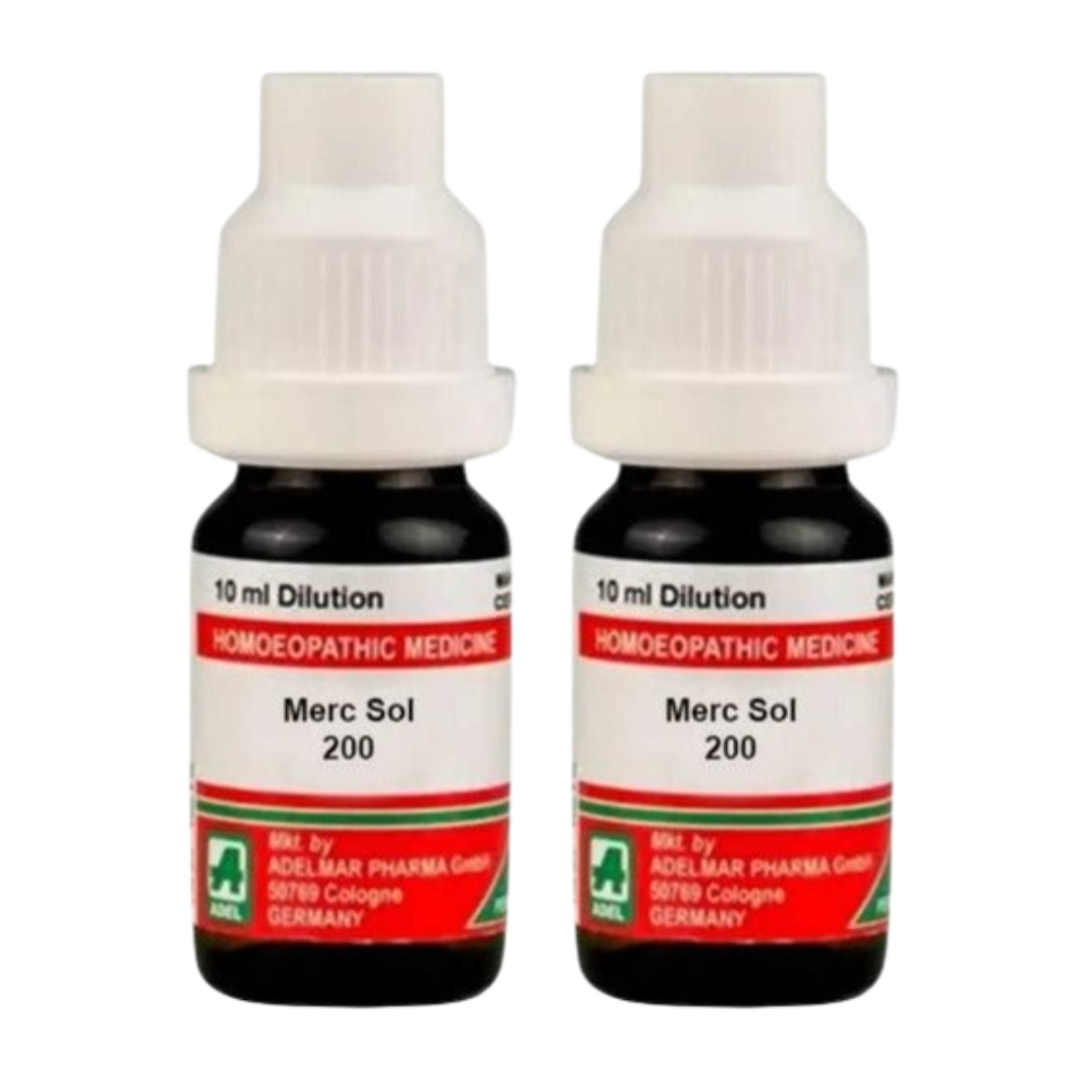 Adel Homeopathy Merc Sol Dilution - Safuron Naturals