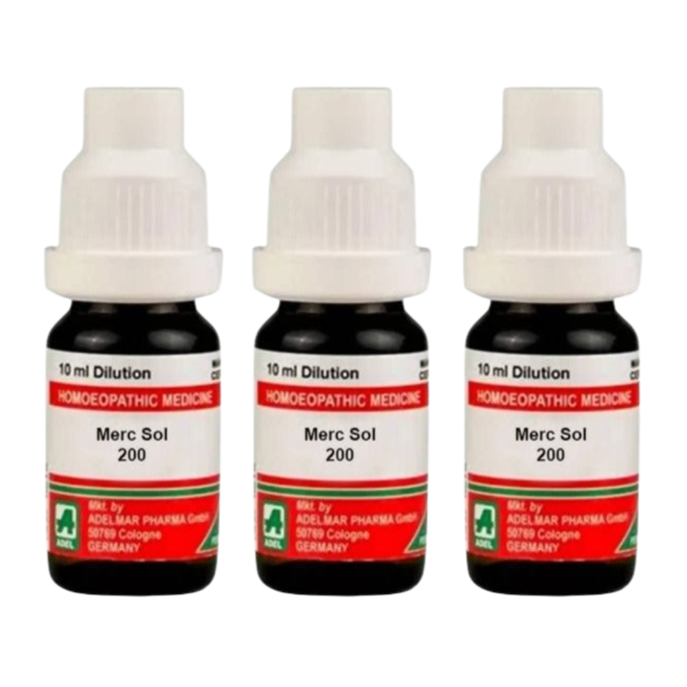 Adel Homeopathy Merc Sol Dilution - Safuron Naturals