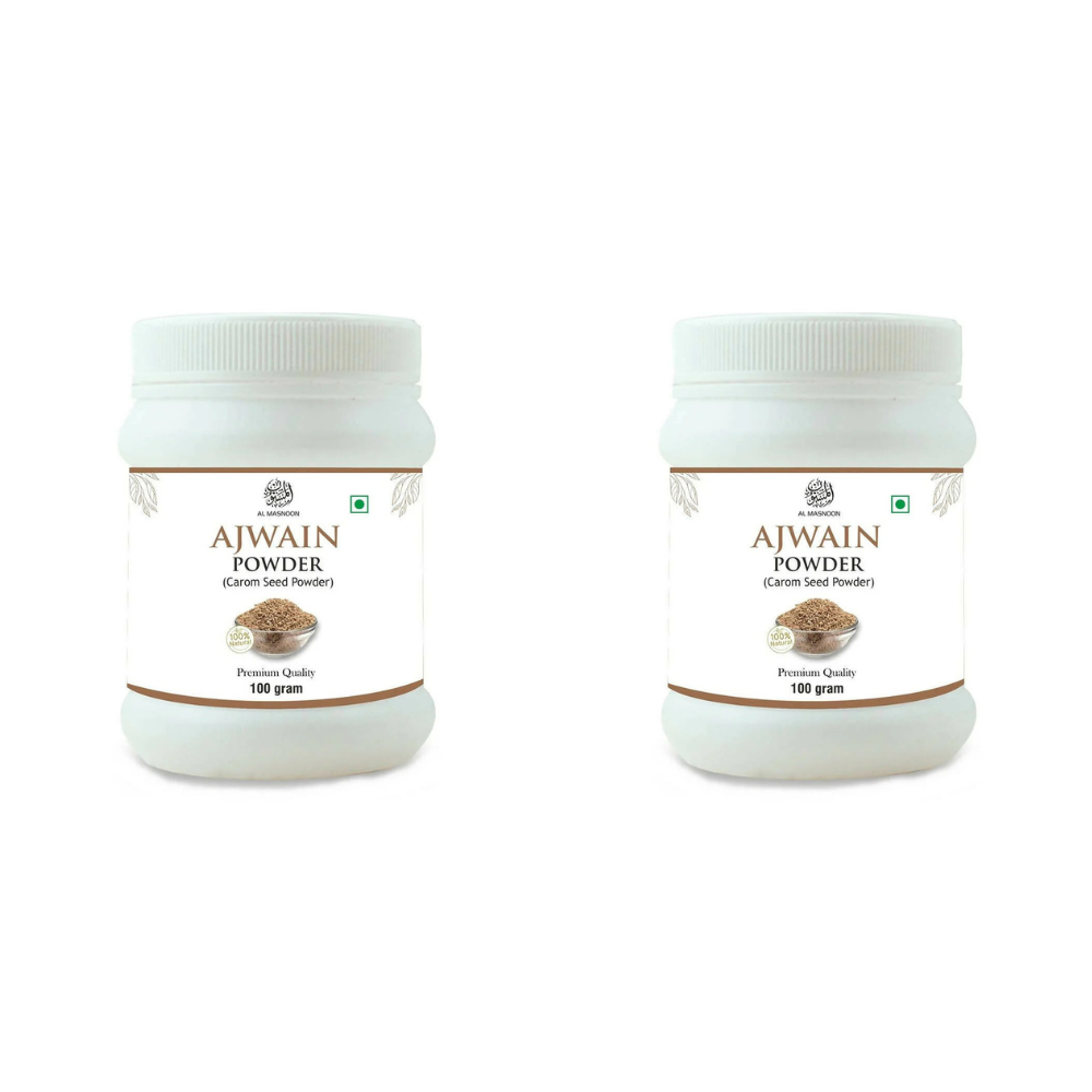 Al Masnoon Ajwain Powder (Carom Seeds Powder) - Safuron