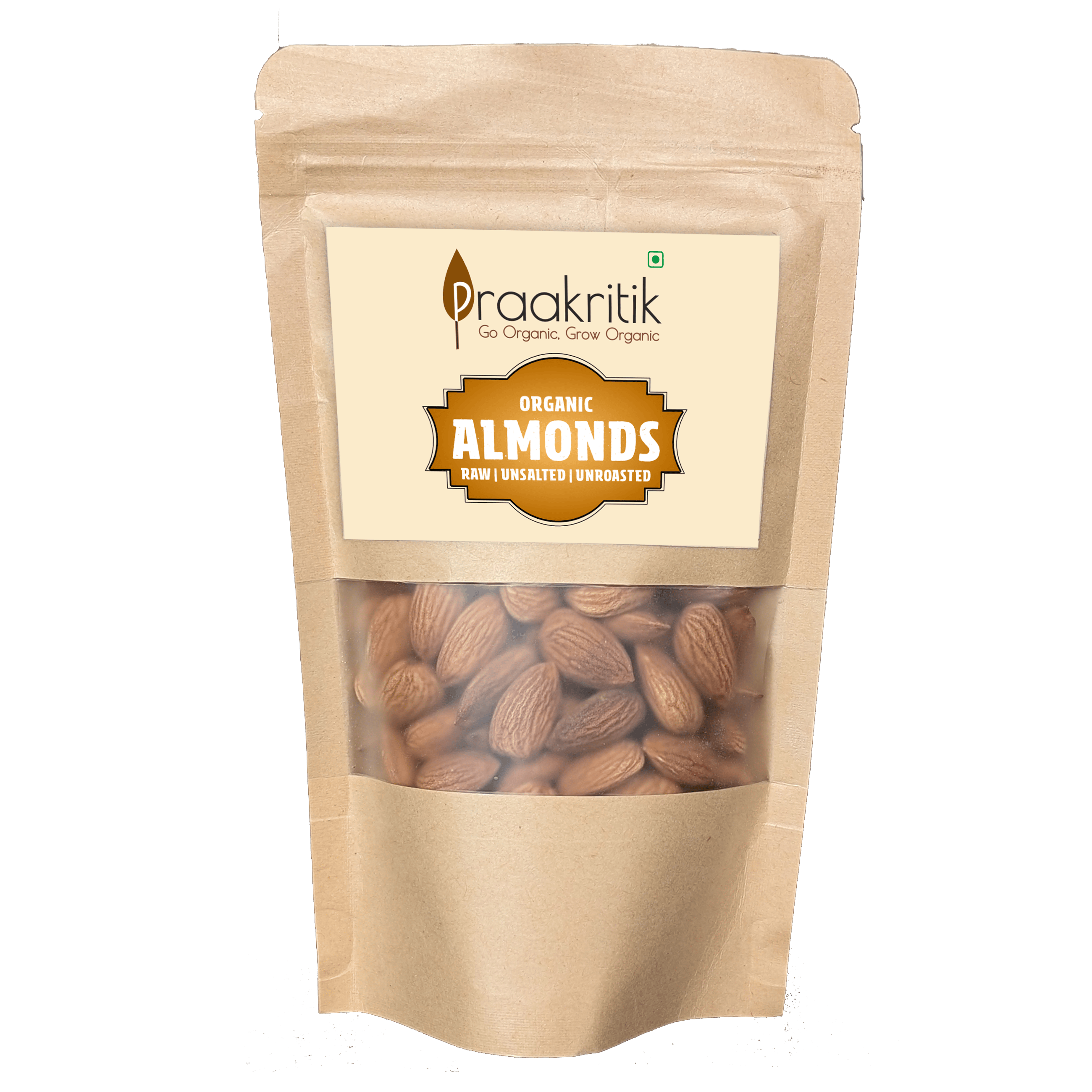 Praakritik Organic Almonds Praakritik