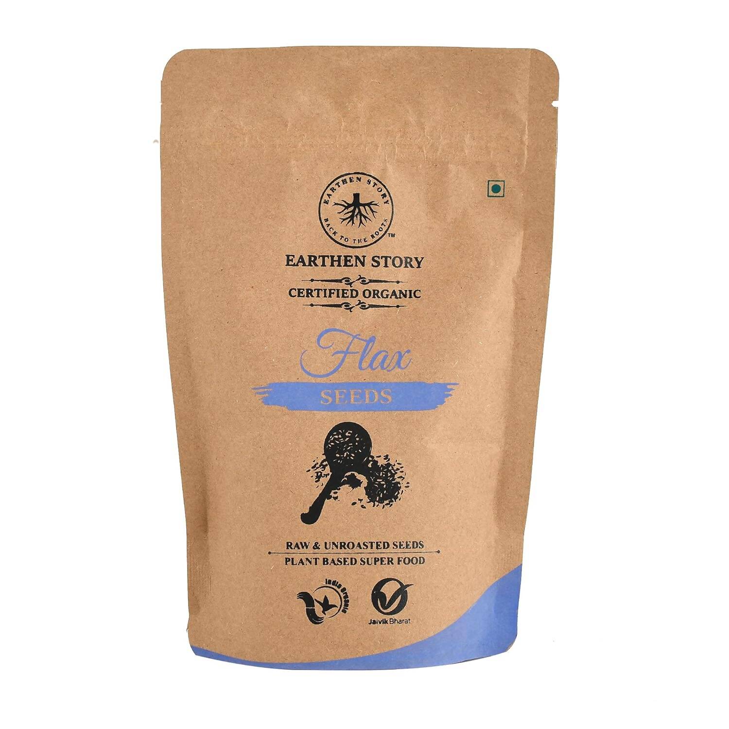 Earthen Story Certified Organic Flax Seeds Earthen Story