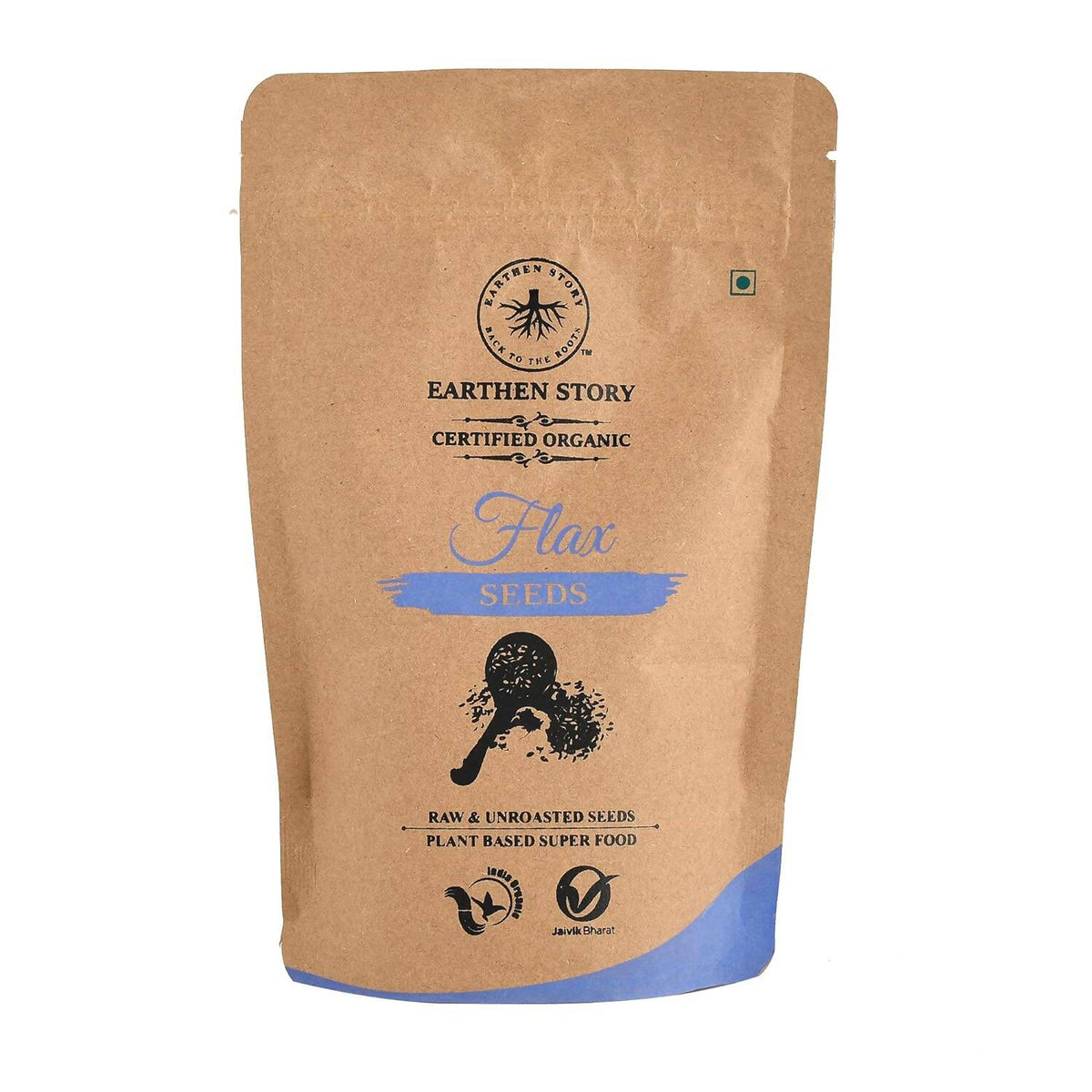 Earthen Story Certified Organic Flax Seeds Earthen Story