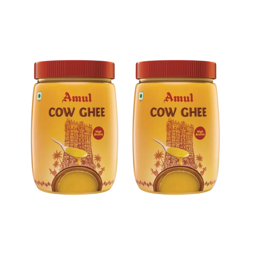 Amul High Aroma Cow Ghee | Desi Ghee with Rich Aroma | Certified Cultured Cow Ghee - Safuron