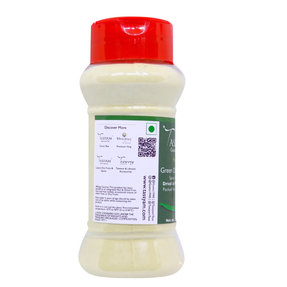 Tassyam Organics Green Chilli Powder Tassyam Organics