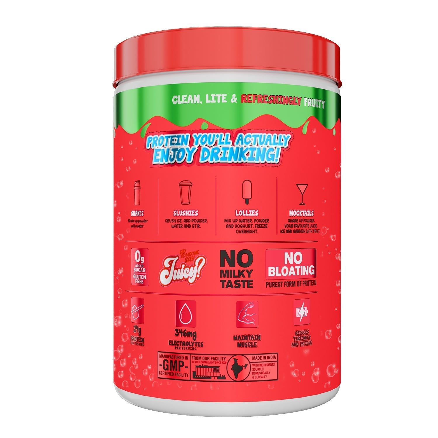 Big Muscles Nutrition Fizzy Whey & Shaker Combo Big Muscles Nutrition