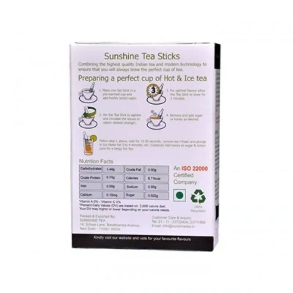 Sunshine Tea Ginger Cardamom Tea Sticks Sunshine Tea