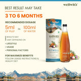 Wellwith Fitwell Juice – Himalayan Sea Buckthorn + Garcinia, Kokum & Punarnava Wellwith