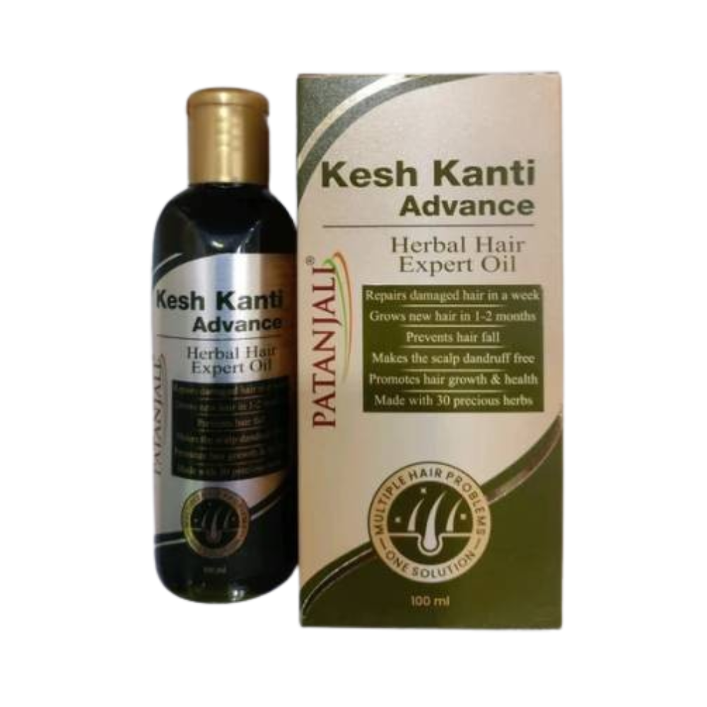 Patanjali Kesh Kanti Advanced Herbal Hair Expert Oil - safuroncart