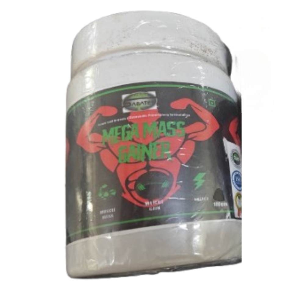 Sabates Mega Mass Gainer Powder - Safuron