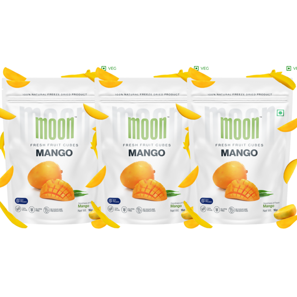 Moon Freeze Dried Mango Cubes - Safuron