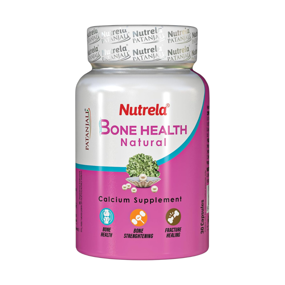 Patanjali Nutrela Bone Health Natural Capsules - safuroncart