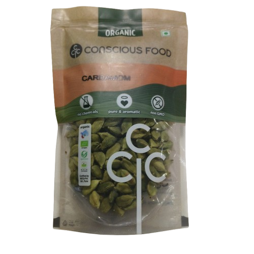 Conscious Food Organic Cardamom (Elaichi) - Safuron