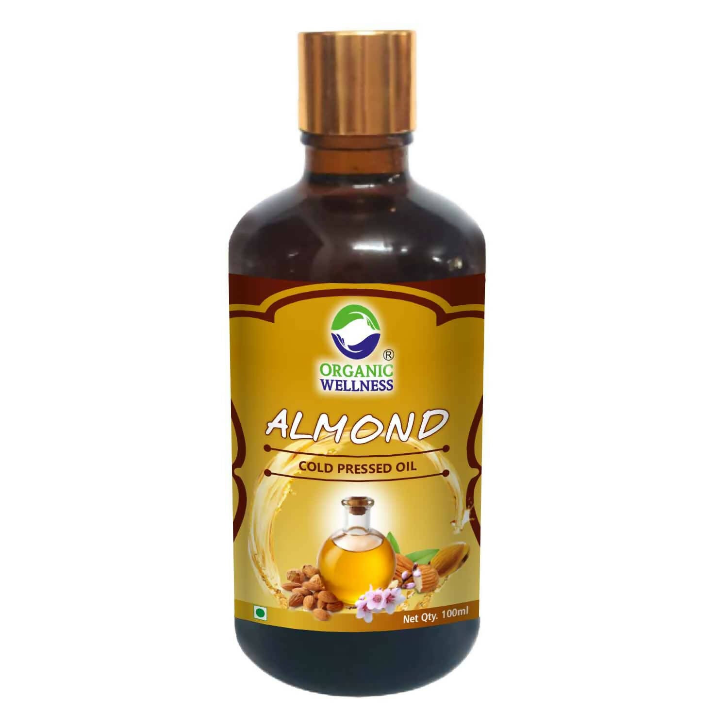 Organic Wellness Almond Cold Pressed Oil - Safuron