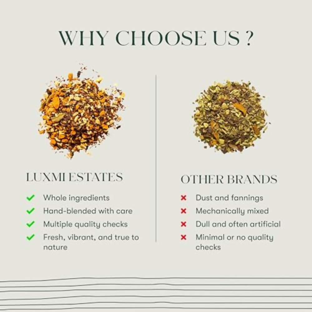 Luxmi Estates Turmeric Time-Out Herbal Loose Infusion Luxmi Estates