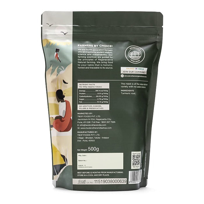 Two Brothers Organic Farms Turmeric Powder Two Brothers Organic Farms