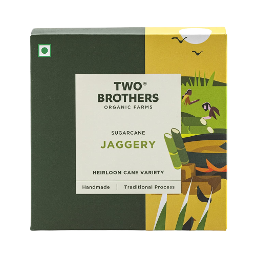 Two Brothers Organic Farms Sugarcane Jaggery Two Brothers Organic Farms