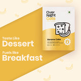 OverNightOats Banana Cake OverNightOats