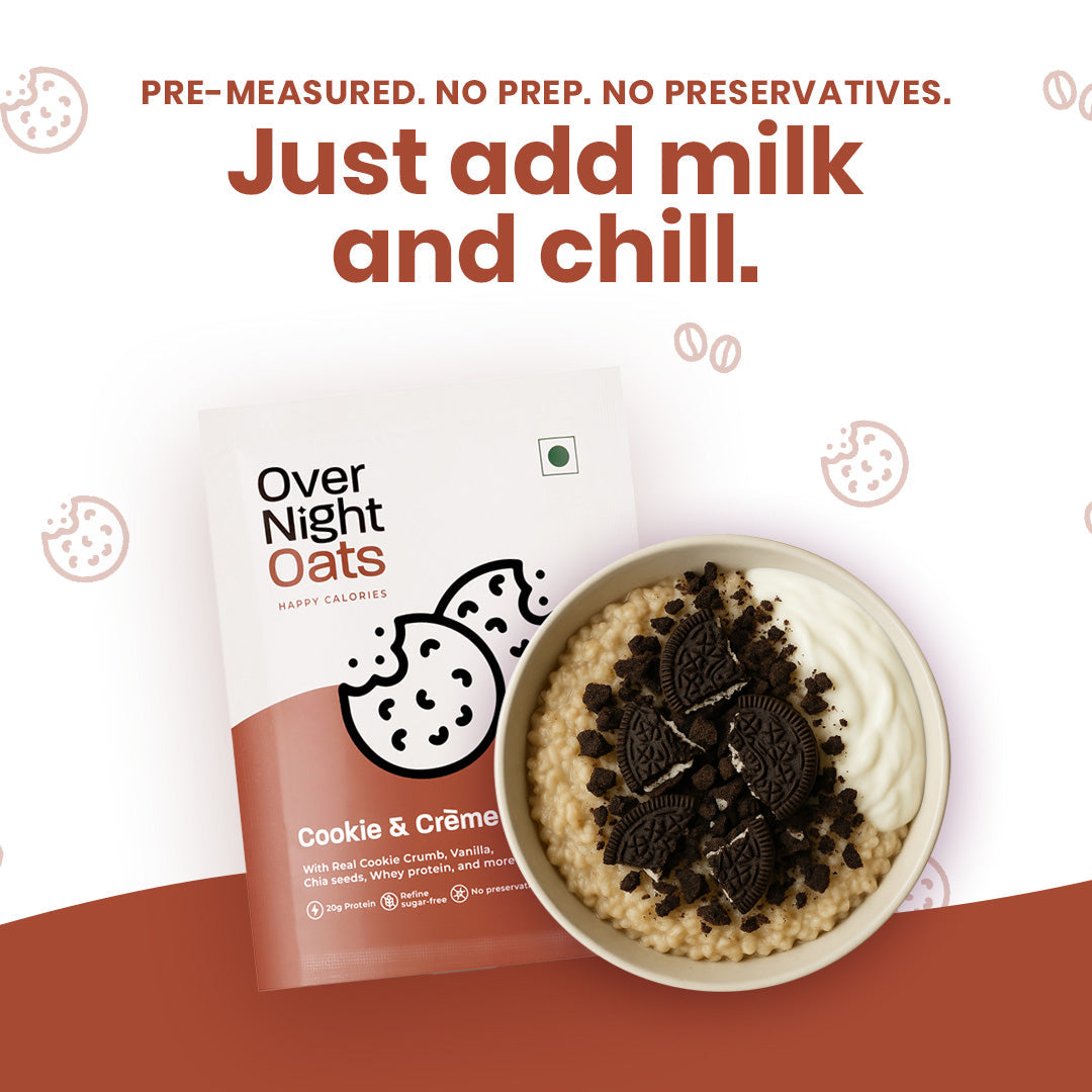 OverNightOats Cookies & Cremè OverNightOats