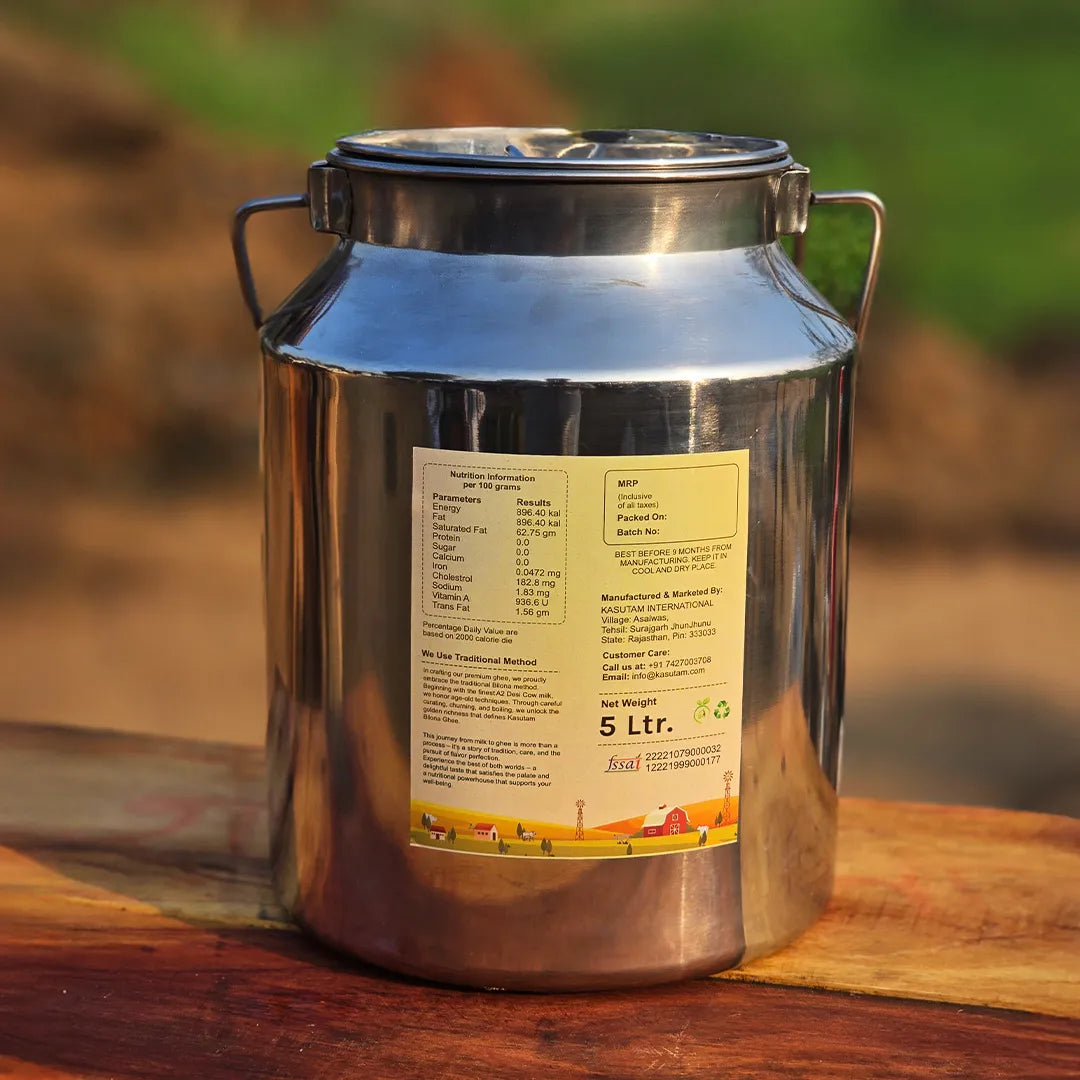 Kasutam A2 Desi Cow Bilona Ghee Kasutam