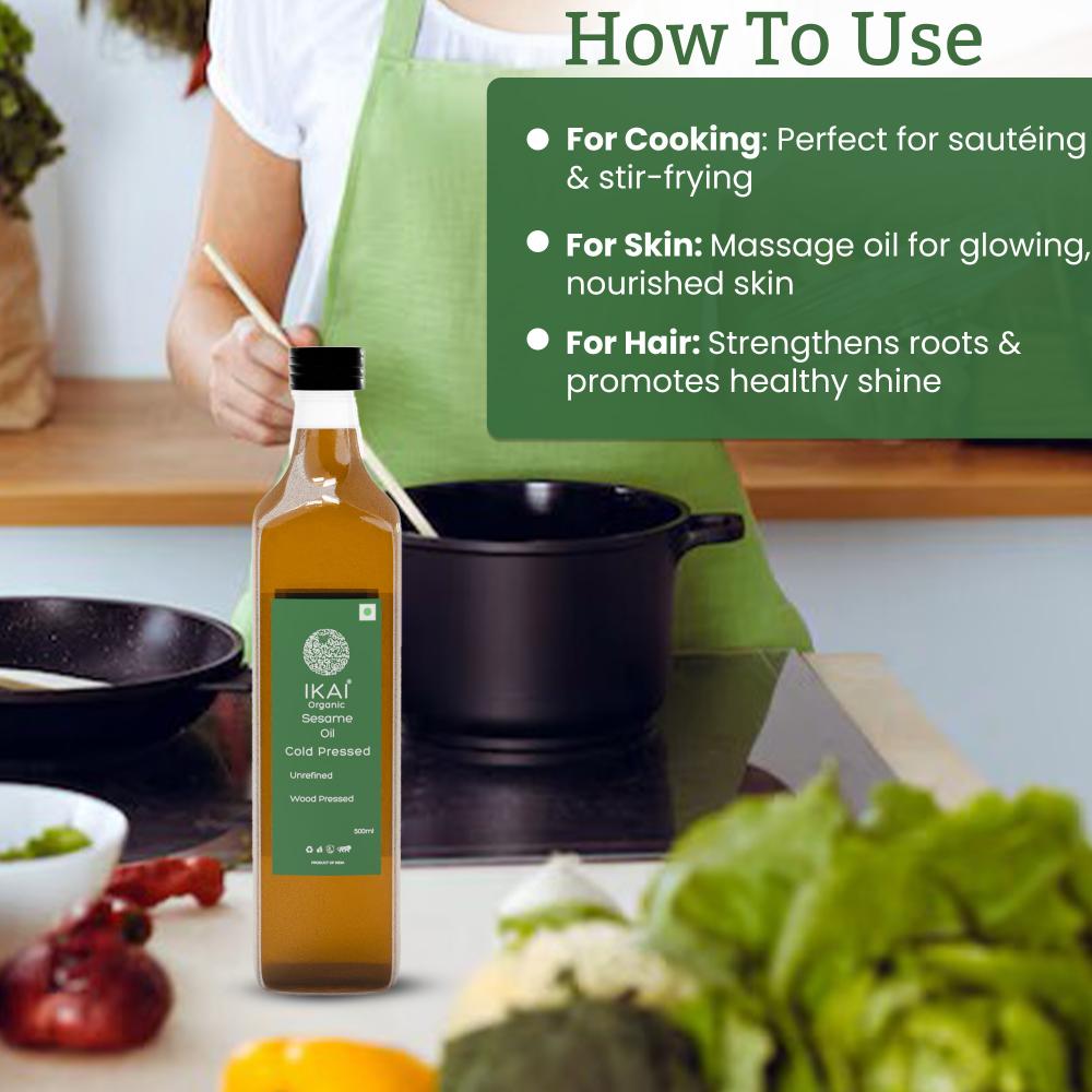 IKAI Organic Sesame Oil IKAI