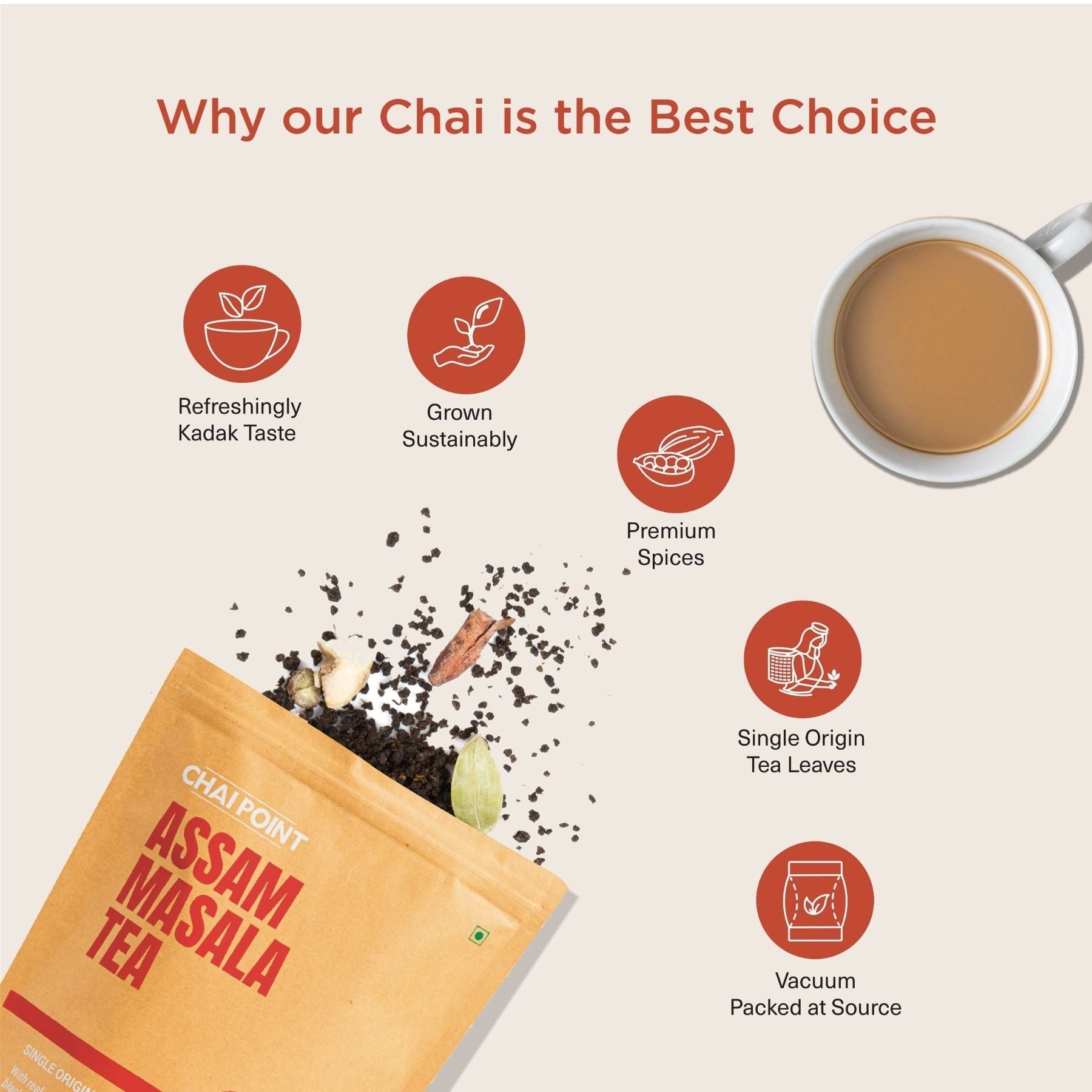 Chai Point Signature Assam Masala Tea Chai Point