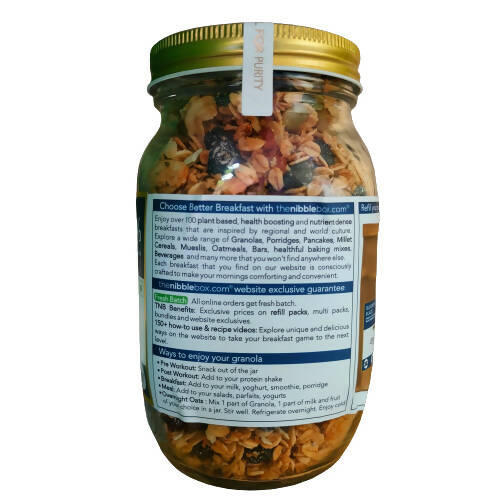 Thenibblebox Blueberry Blaze Granola Thenibblebox