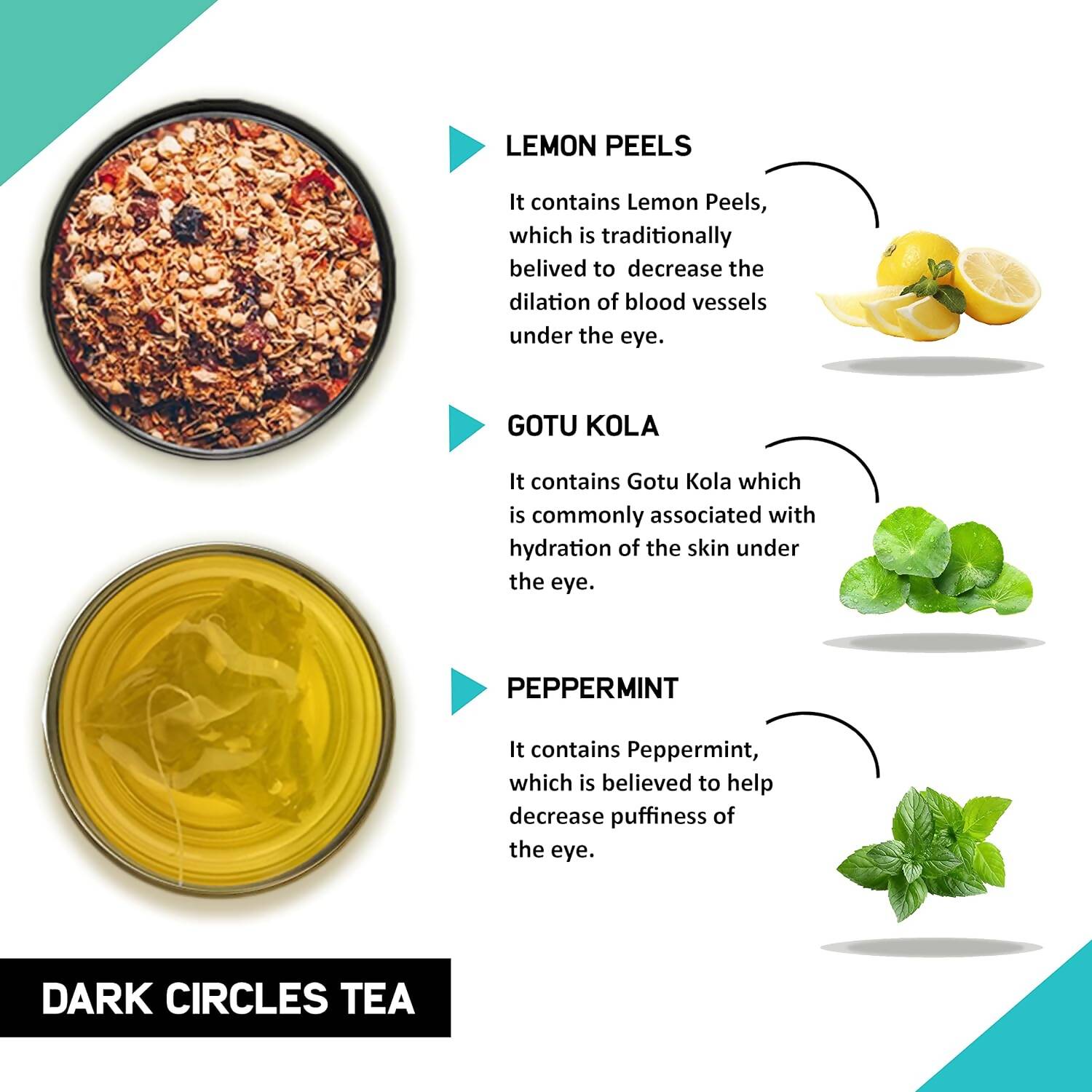Teacurry Dark Circles Tea Bags Teacurry