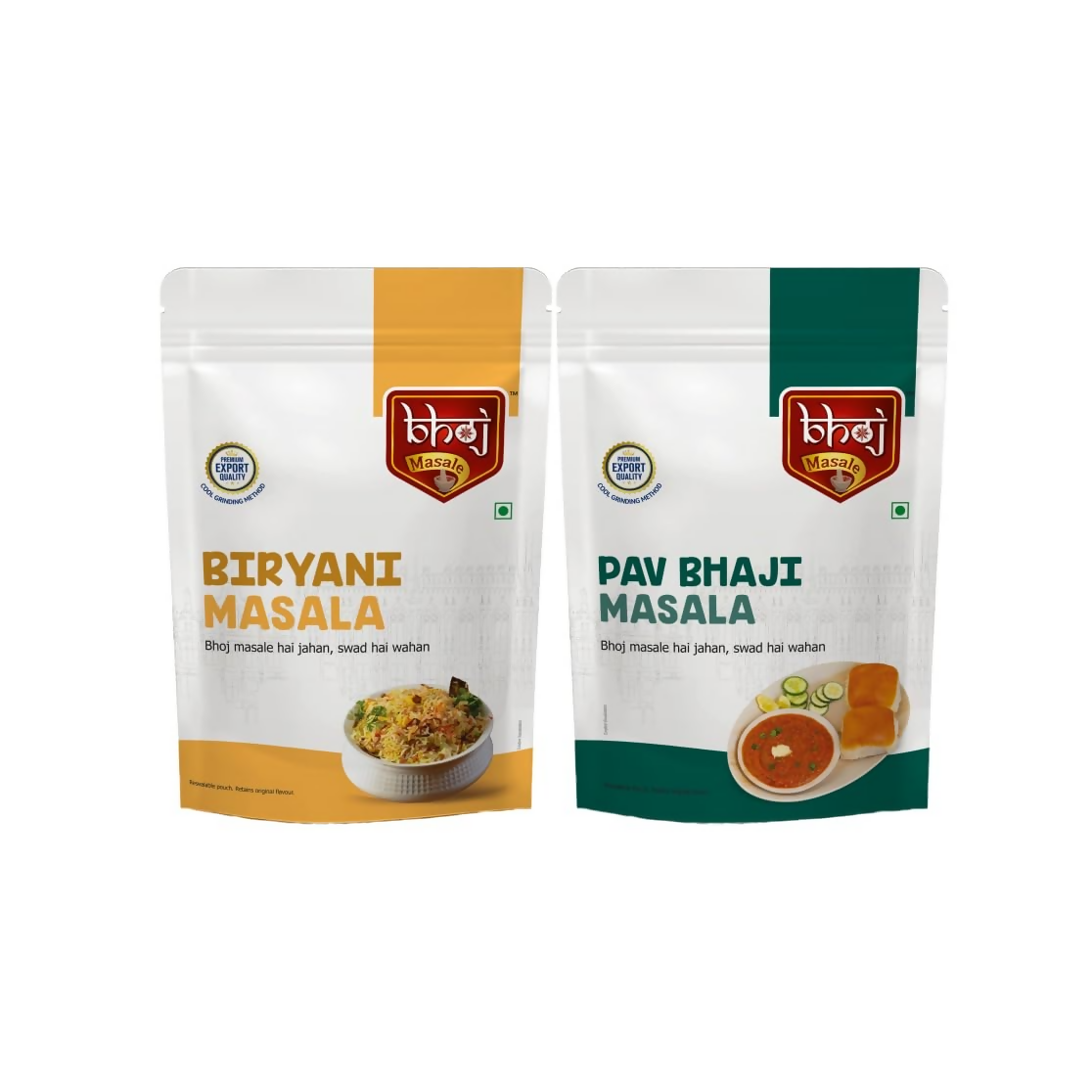 Bhoj Masale Biryani And Pav Bhaji Masala Powder - Safuron