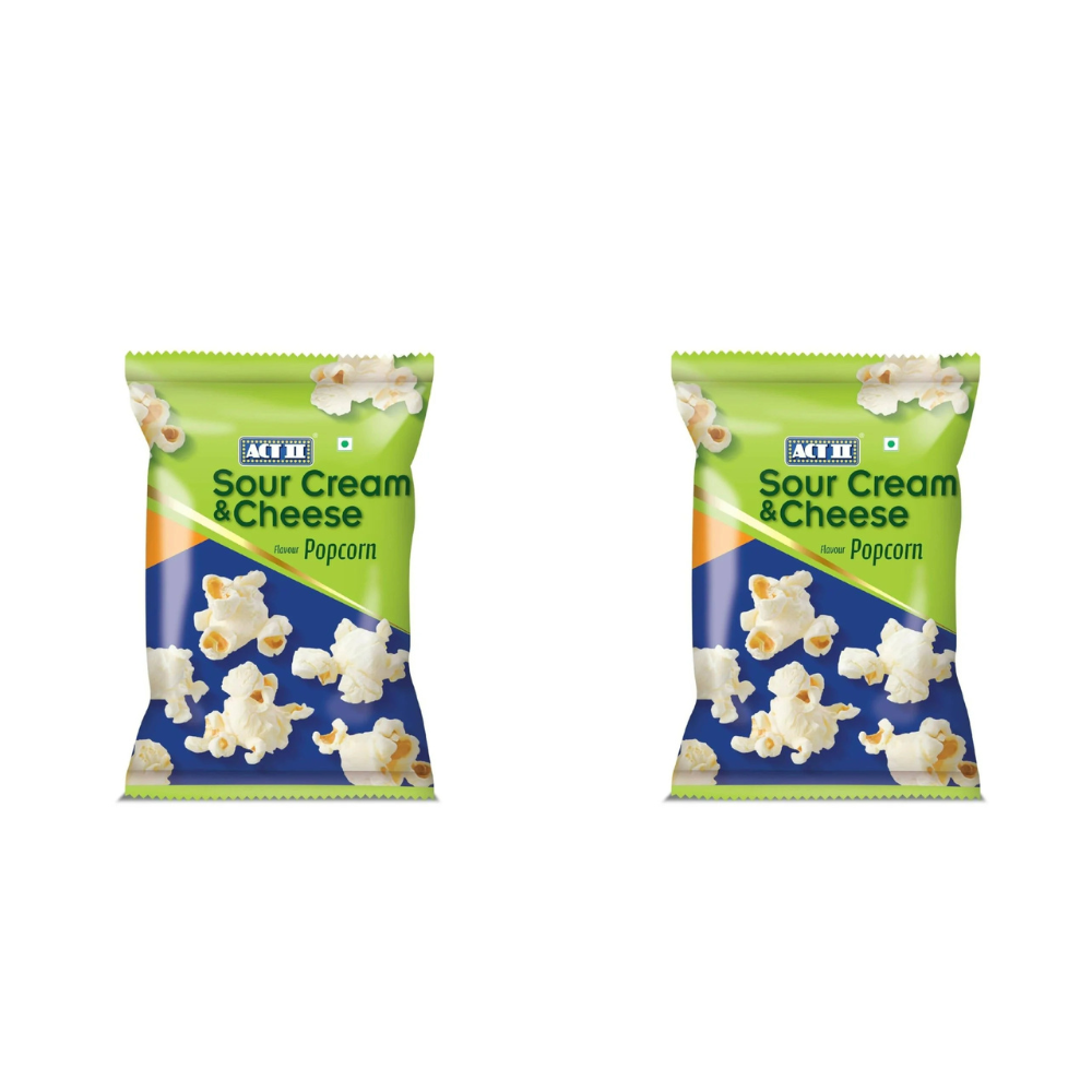 Act II Ready To Eat Popcorn Sour Cream N Cheese - Safuron