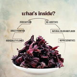 Eteasy Japanese Matcha Sun Dried Hibiscus Flower Powder Eteasy