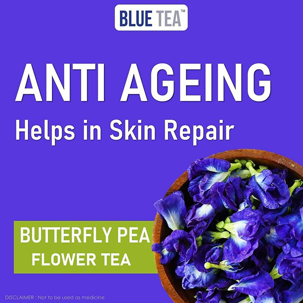 Blue Tea Butterfly Pea Cinnamon Herbal Tea Bags Blue Tea