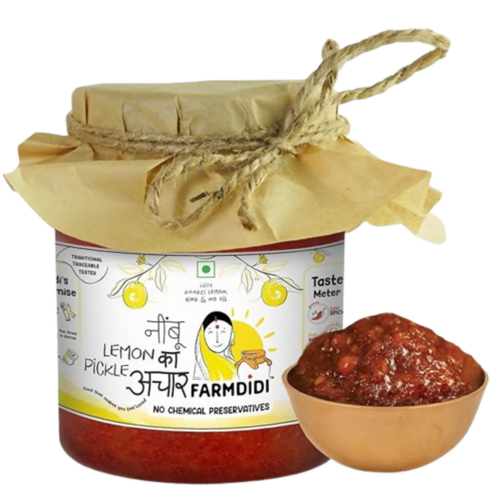FarmDidi Crushed Lemon Pickle - Lemon - Safuron