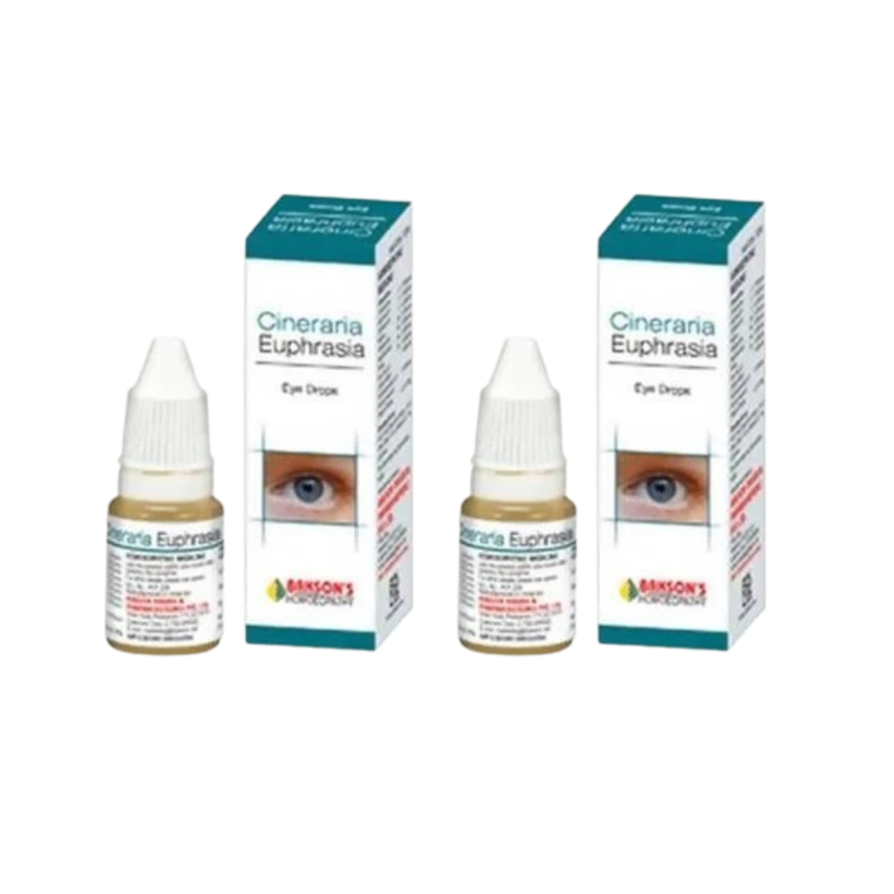 Bakson's Homeopathy Cineraria Euphrasia Eye Drops - Safuron Naturals