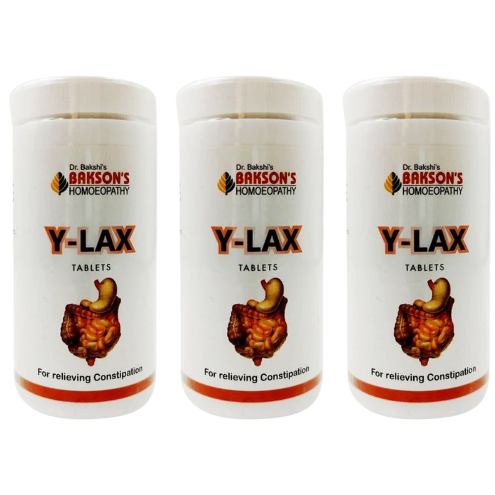 Bakson's Homeopathy Y-Lax Tablet - Safuron Naturals