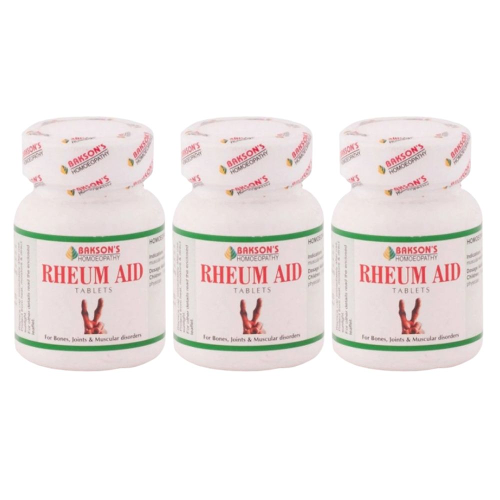 Bakson's Rheum Aid Tablet - Safuron Naturals
