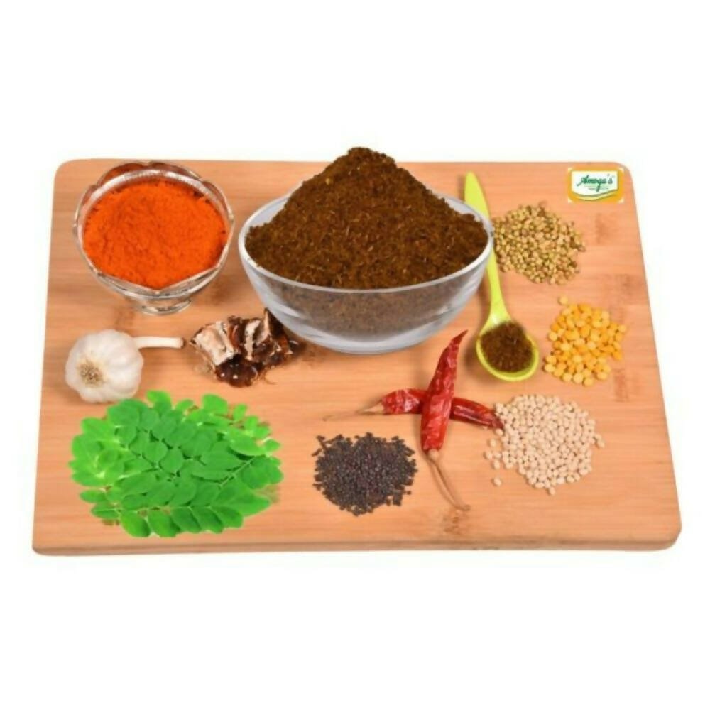 Amoga's Pickles Factory Moringa Leaves Karam Podi Amoga's Pickles Factory