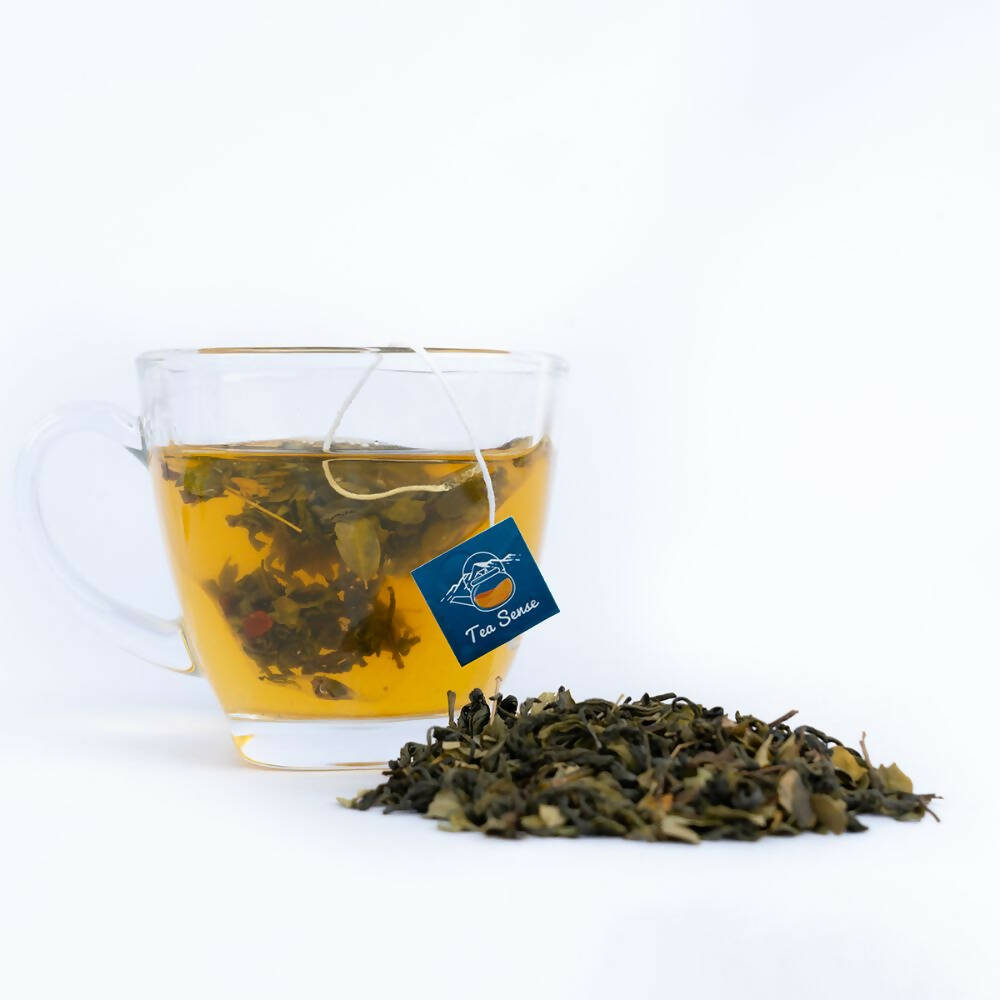 Tea Sense Moringa Green Tea Bags Box Tea Sense