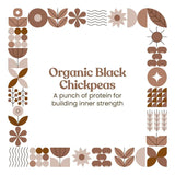 Bharat Vedica Organic Black Chickpeas - Organic Black Chana Bharat Vedica