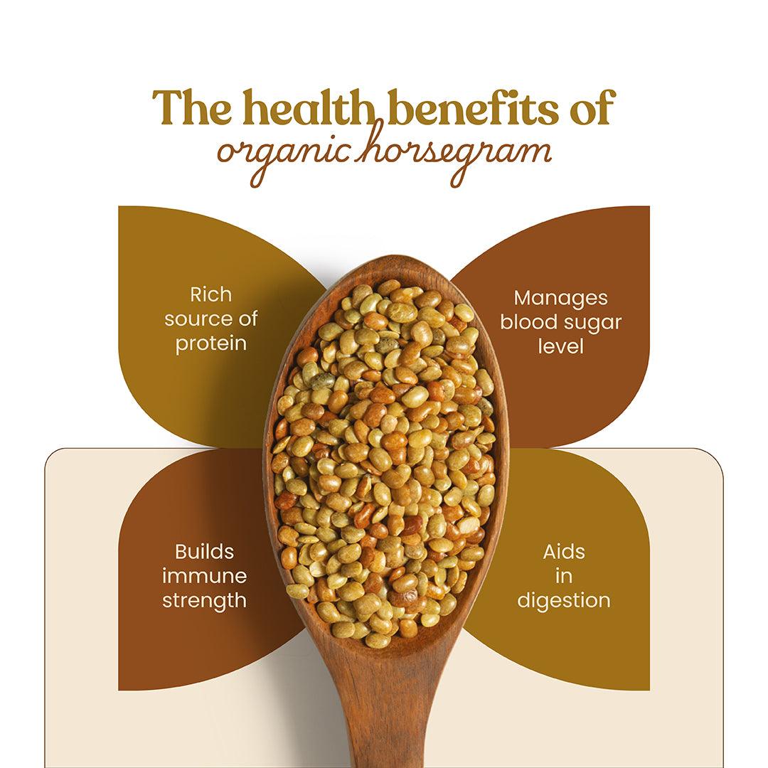 Bharat Vedica Organic Horse Gram - Organic Kulthi Bharat Vedica
