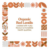 Bharat Vedica Organic Red Lentils - Organic Masoor Dal Bharat Vedica