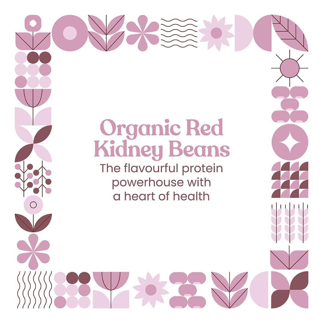 Bharat Vedica Organic Red Kidney Beans - Organic Rajma Red Bharat Vedica