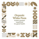 Bharat Vedica Organic White Peas - Organic Safed Matar Bharat Vedica