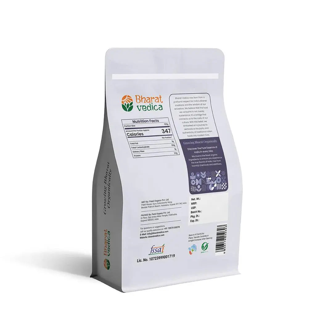 Bharat Vedica Organic Black Gram Split - Organic Urad Dal Chilka Bharat Vedica