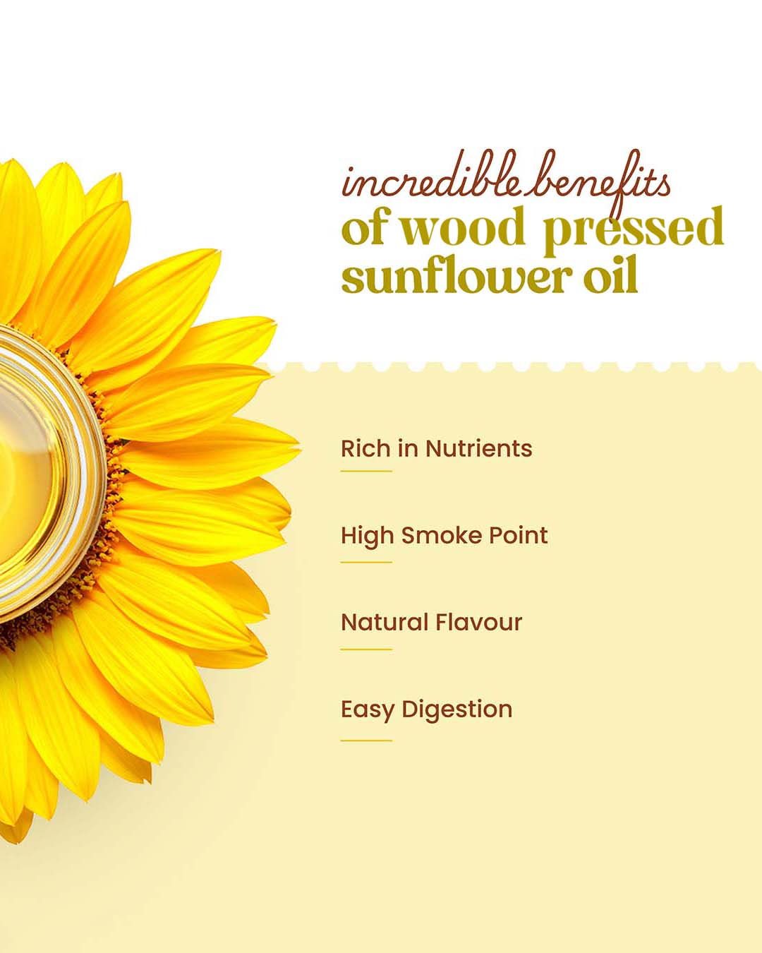 Bharat Vedica Organic Wood Pressed Sunflower Oil - Organic Wood Pressed Surajmukhi ka tel Bharat Vedica