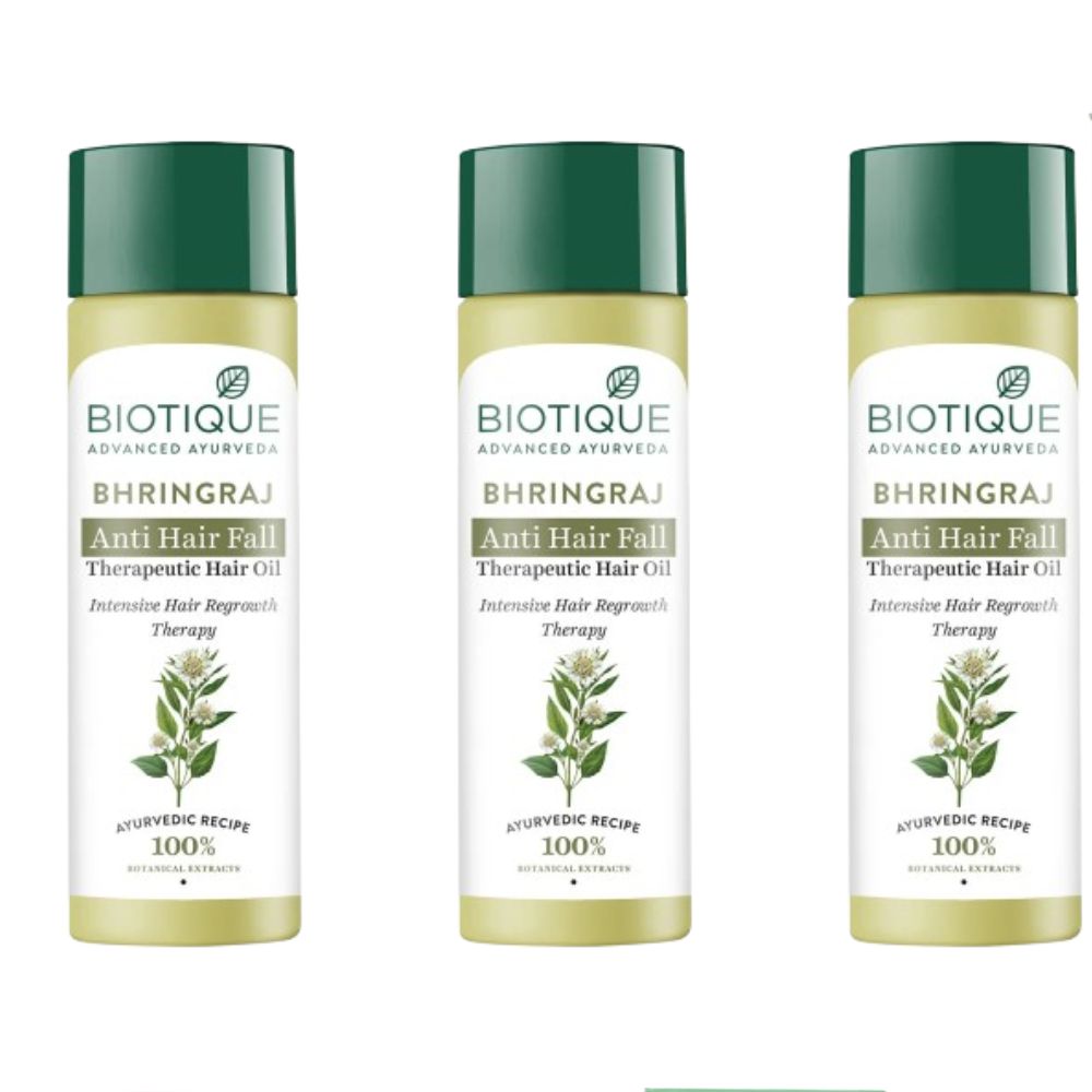 Biotique Bio Bhringraj Fresh Growth Therapeutic Oil For Falling Hair - Safuron