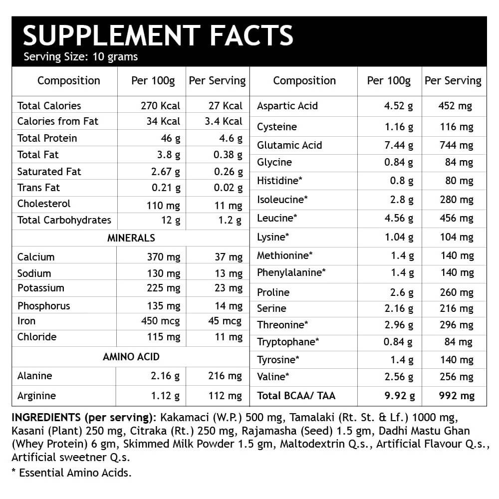 Inlife Liver Support Protein Powder Vanilla Flavour Inlife