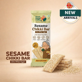 Sweet Karam Coffee White Sesame Chikki Bar (Zero White Sugar) Sweet Karam Coffee