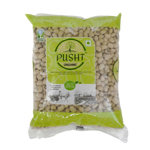 Pusht Organic White Lobia Beans (Cow-Peas) - Safuron